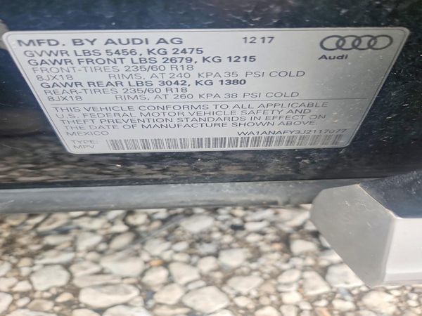 2018 AUDI Q5