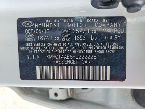 2017 HYUNDAI ACCENT SE Base