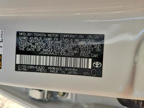 2026 TOYOTA PRIUS