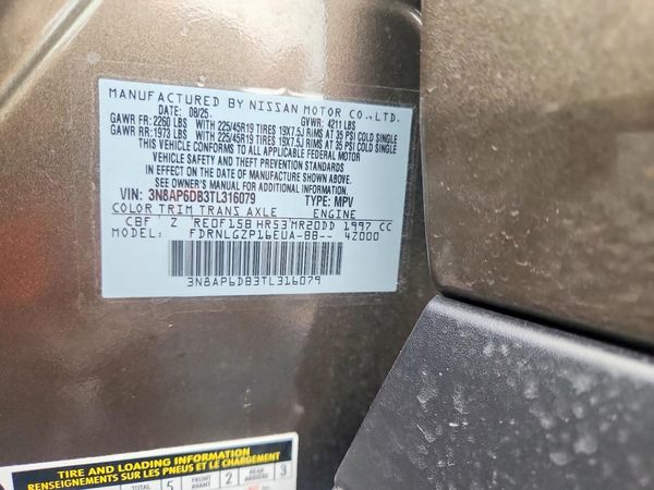 2026 NISSAN KICKS SR