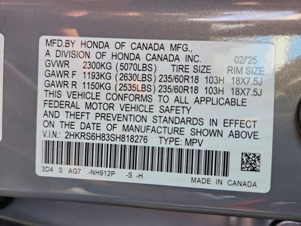 2025 HONDA CR-V
