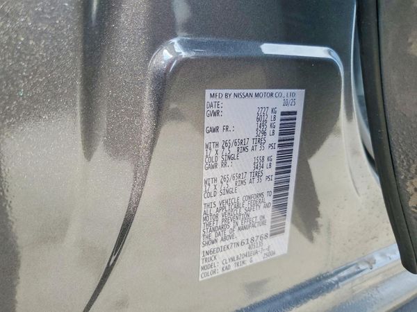 2026 NISSAN FRONTIER