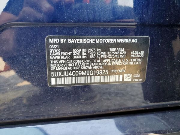 2021 BMW X5 M50i