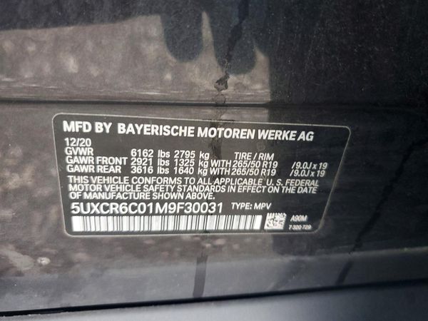2021 BMW X5