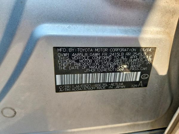 2014 LEXUS IS 250