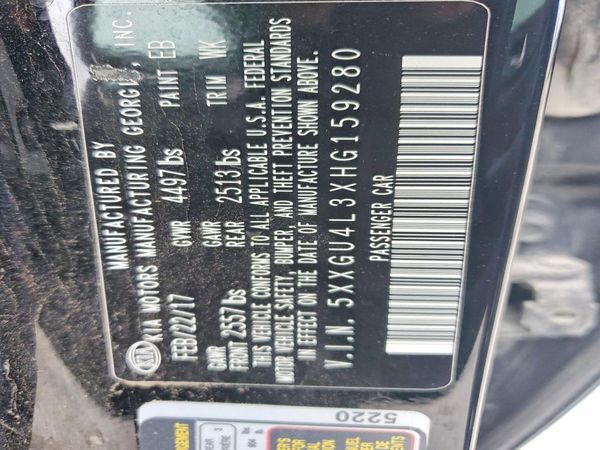 2017 KIA OPTIMA EX/EX Prem/EX Prem Plus