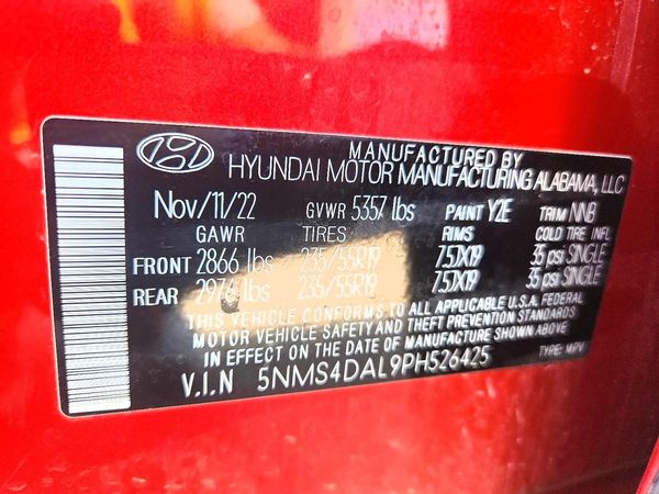 2023 HYUNDAI SANTA FE Limited