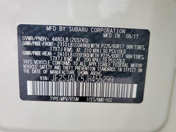 2018 SUBARU FORESTER Limited+Navi(HK)