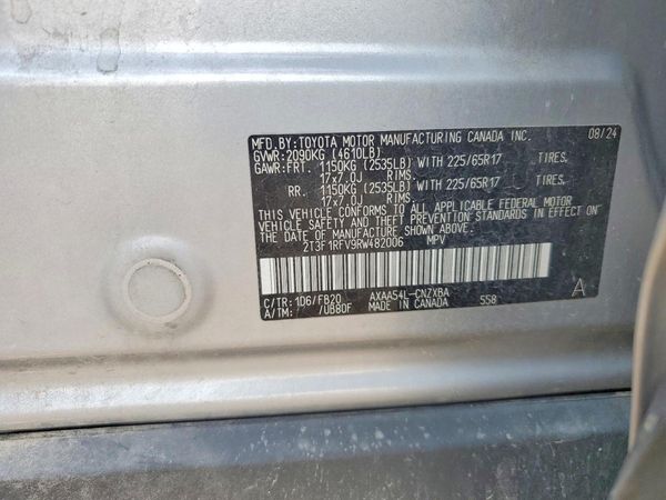 2024 TOYOTA RAV4 LE