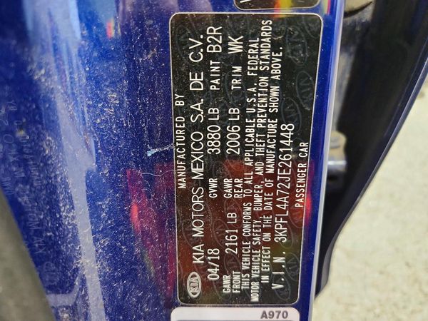 2018 KIA FORTE LX Pop,S,EX