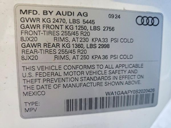 2025 AUDI Q5 S Line quattro Premium