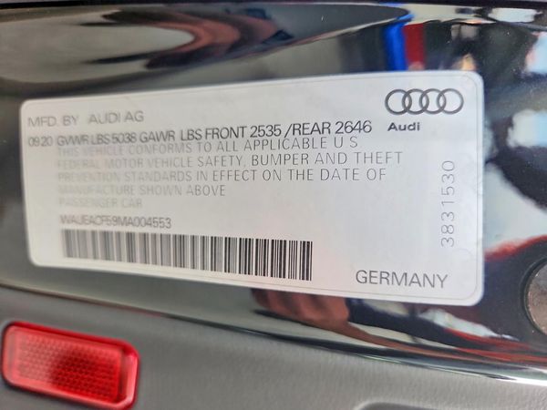 2021 AUDI A5 quattro Prestige
