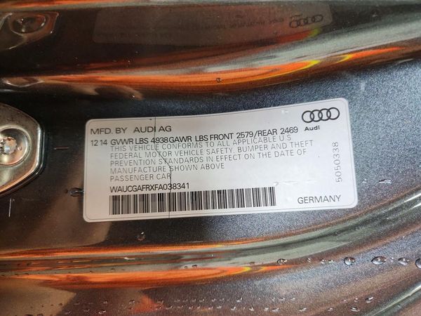 2015 AUDI S5