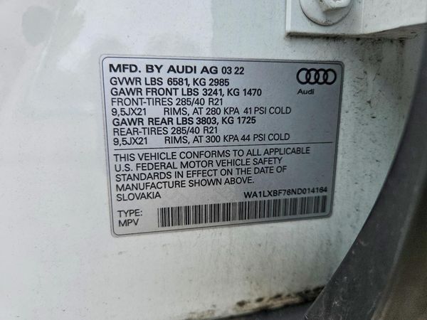 2022 AUDI Q7