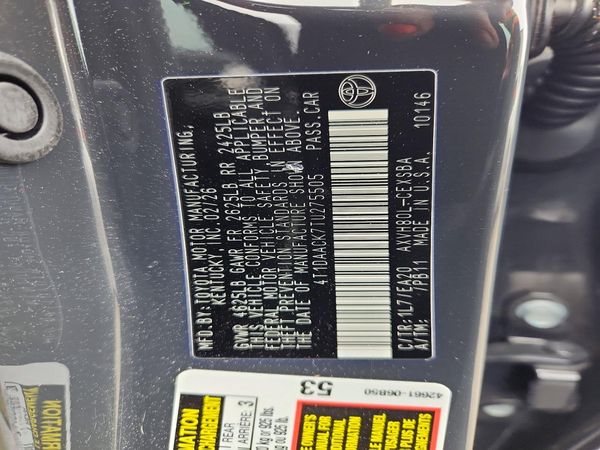 2026 TOYOTA CAMRY