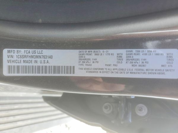 2021 RAM 1500 Limited