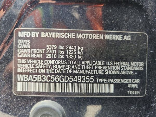 2016 BMW 535 xDrive