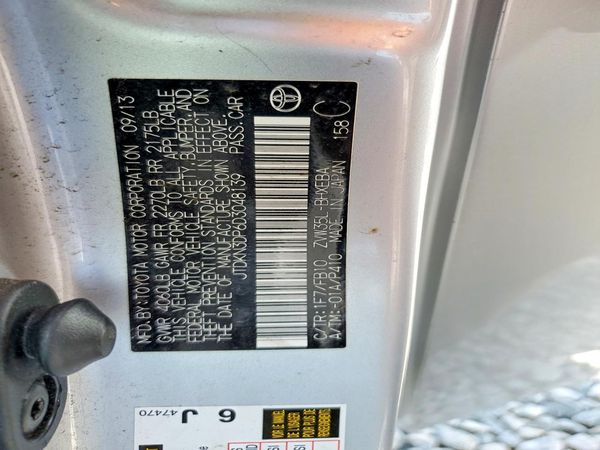 2013 TOYOTA PRIUS — VINS