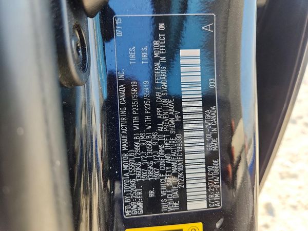 2015 LEXUS RX 350