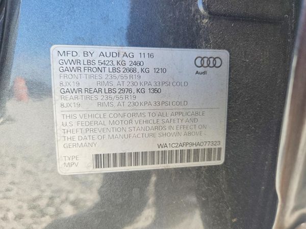 2017 AUDI Q5 quattro Premium