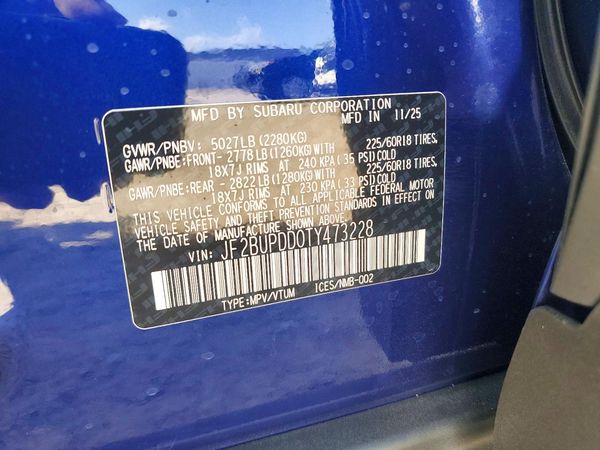 2026 SUBARU OUTBACK Limited