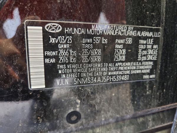 2023 HYUNDAI SANTA FE SEL Premium