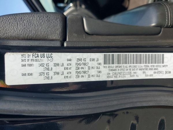 2018 JEEP GRAND CHEROKEE