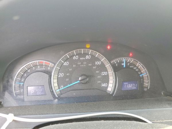 2012 TOYOTA CAMRY — ODOM