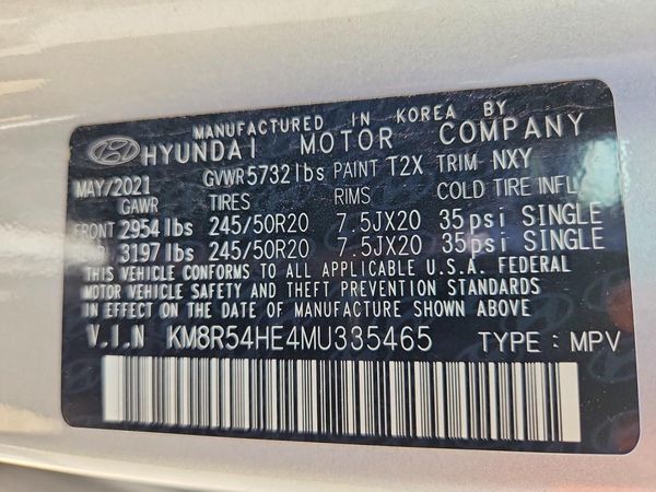 2021 HYUNDAI PALISADE Limited