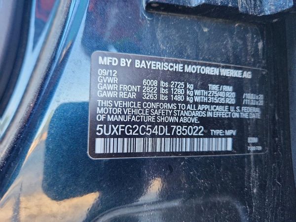 2013 BMW X6 xDrive35i