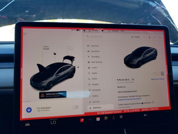 2019 TESLA MODEL 3