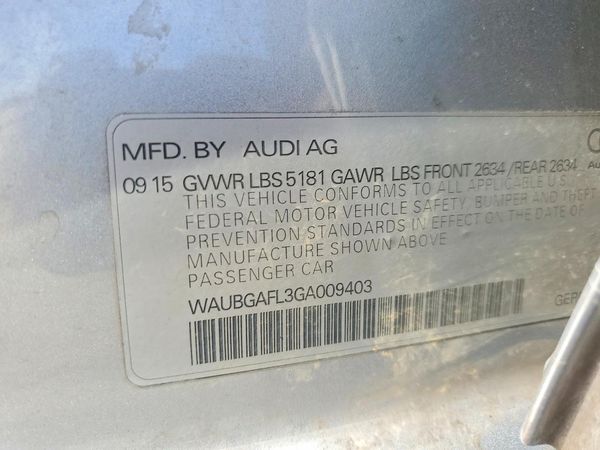 2016 AUDI S4 quattro Premium Plus