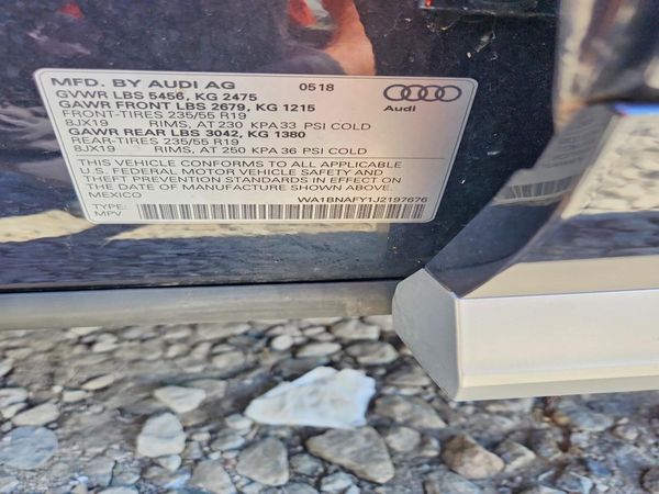 2018 AUDI Q5 quattro Premium Plus