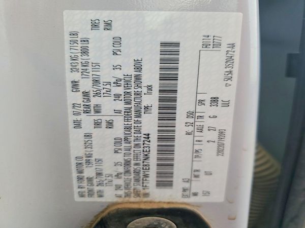 2022 FORD F150 SuperCrew