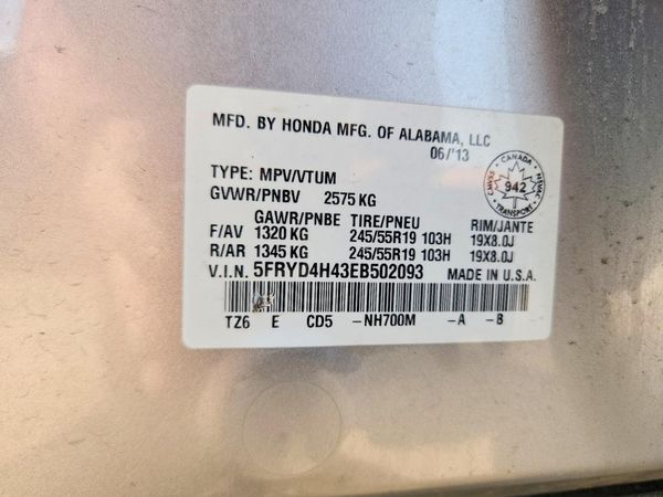 2014 ACURA MDX SH-AWD Tech