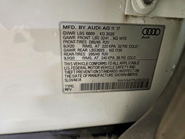 2018 AUDI Q7