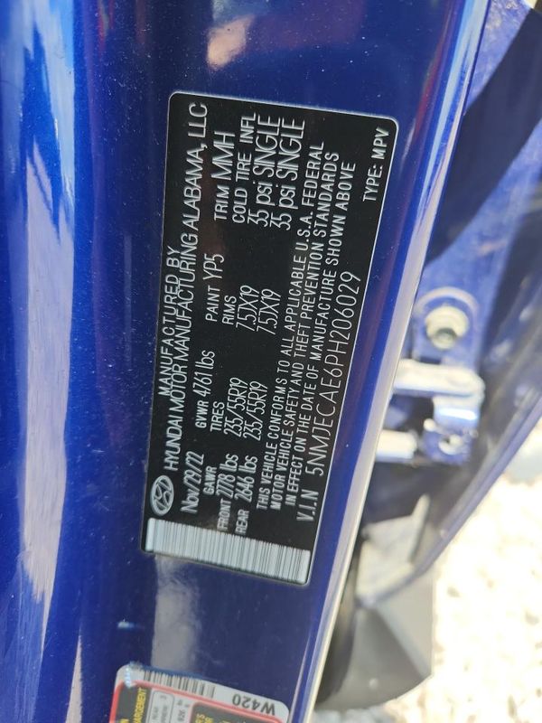 2023 HYUNDAI TUCSON Limited