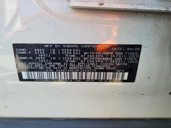 2023 SUBARU OUTBACK Limited