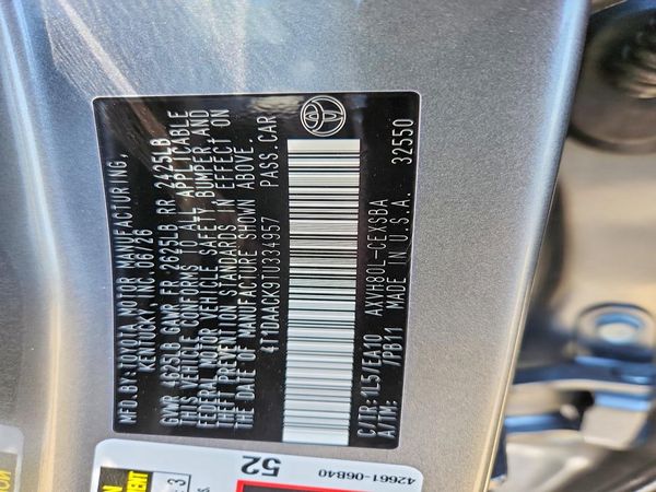 2026 TOYOTA CAMRY