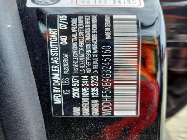 2016 MERCEDES-BENZ E E350