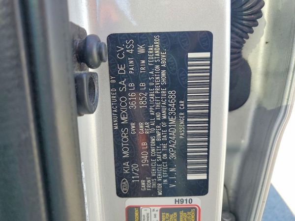 2021 KIA RIO