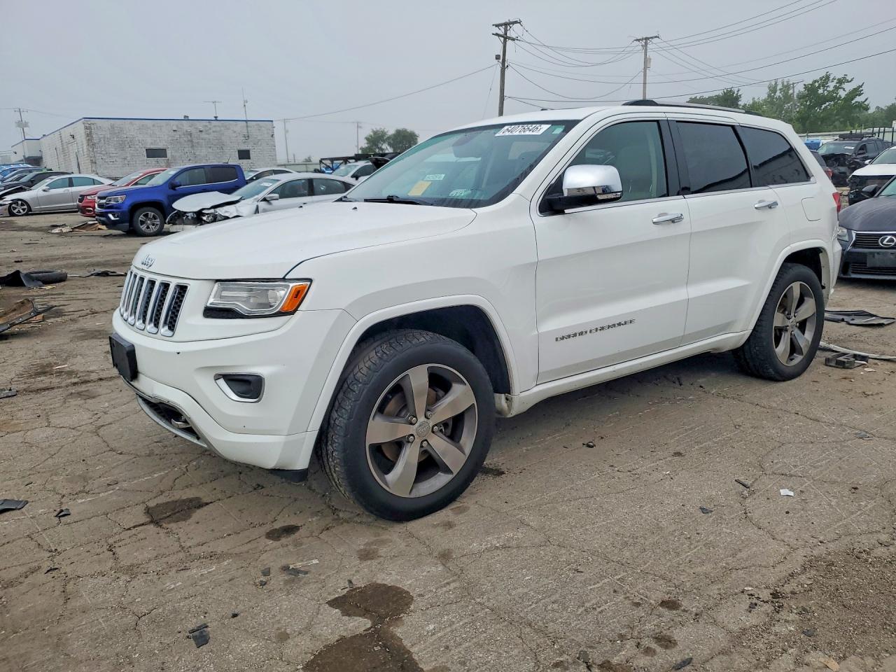 2015 JEEP GRAND CHEROKEE OVERLAND 4X4