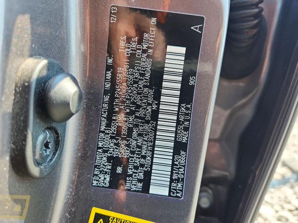 2014 TOYOTA HIGHLANDER Base/Hybrid