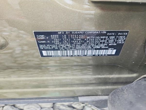 2023 SUBARU ASCENT PREMIUM 8 ES, SMART