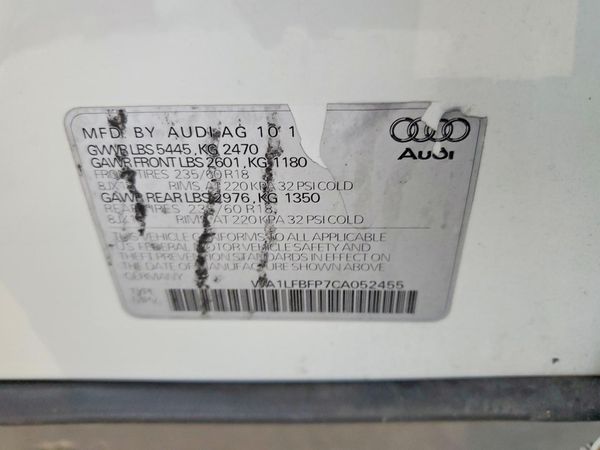 2012 AUDI Q5 Premium Plus