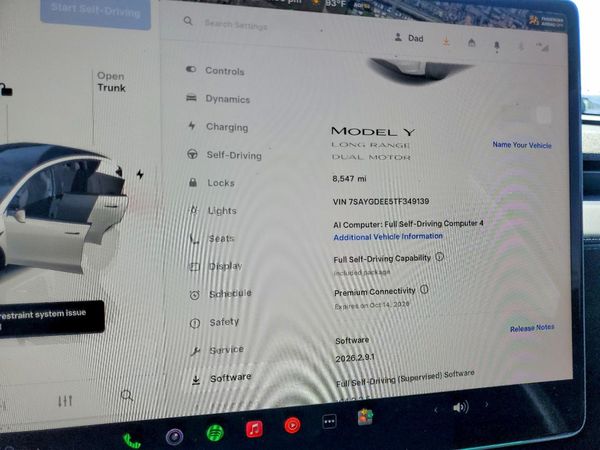 2026 TESLA MODEL Y