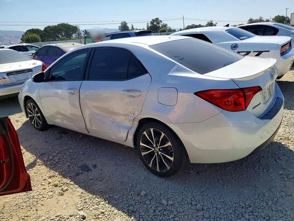 2018 TOYOTA COROLLA L/LE/SE/XLE/XSE — DSRA