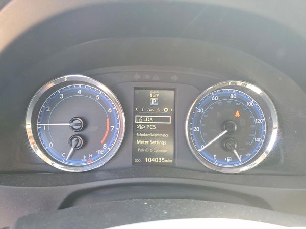 2018 TOYOTA COROLLA L/LE/SE/XLE/XSE — ODOM