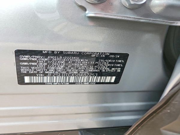2025 SUBARU FORESTER Touring