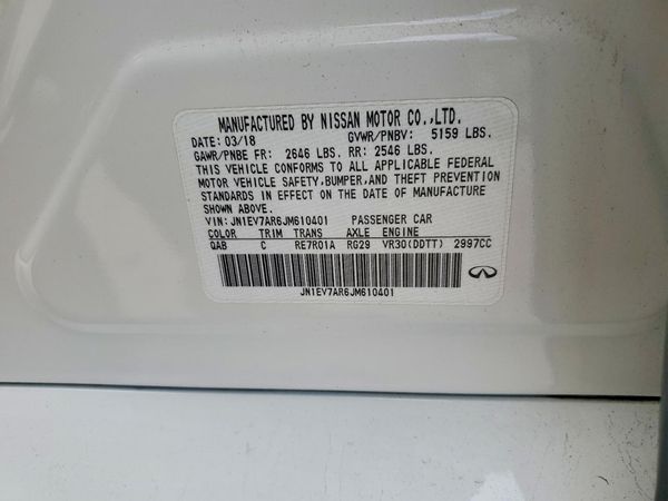 2018 INFINITI Q50